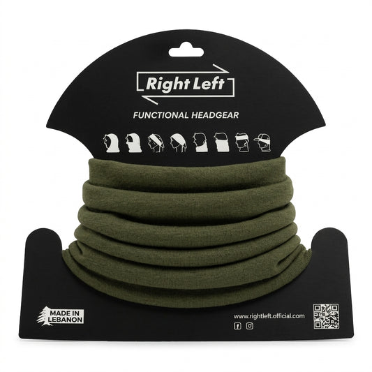 Functional Headgear - French Tery Millitary Green