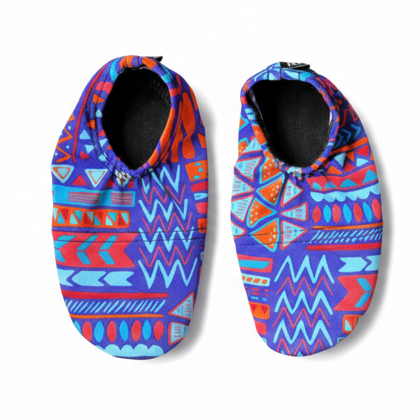 Flexy Slips Lycra Paint Multicolor