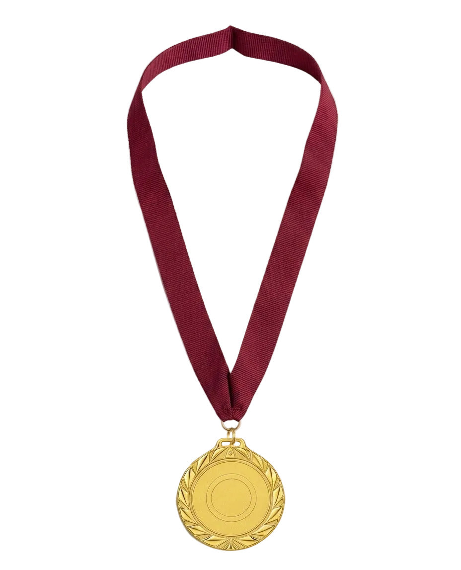 Medal Neck Ribbon Red