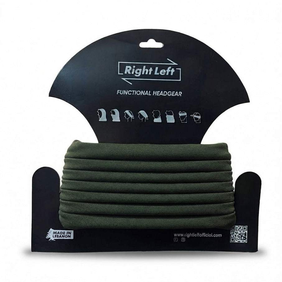 Functional Headgear - French Tery Forest Green