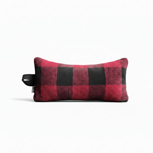 Pillow Soft Fleece Carreau Red