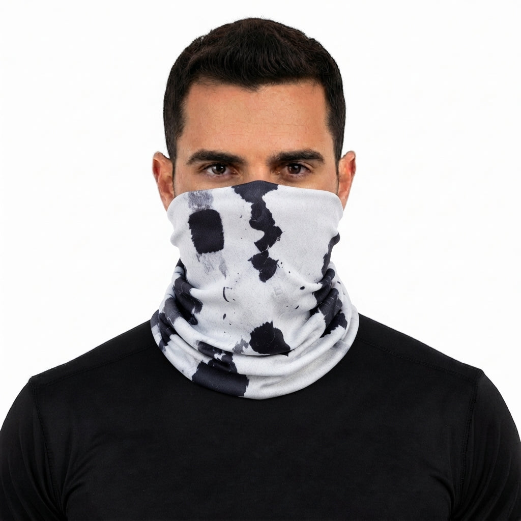 Functional Headgear - Lycra Black & White