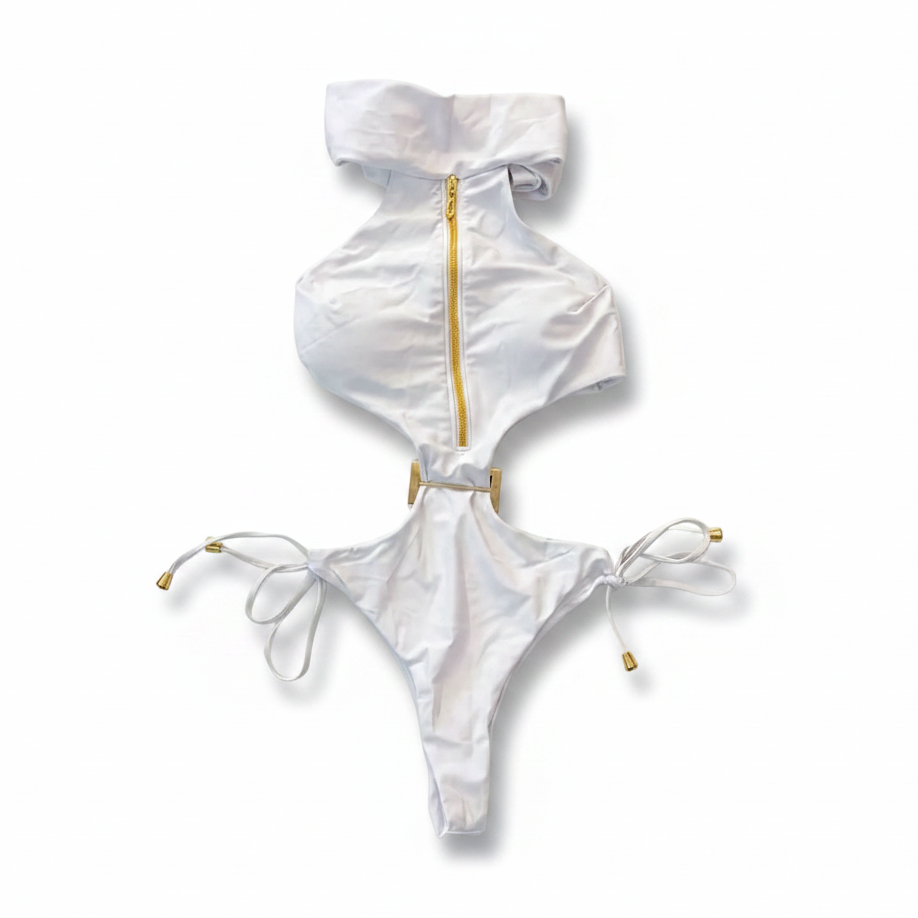 Swimsuit (Maillot) One Piece White
