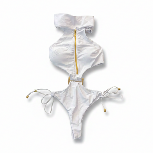 Swimsuit (Maillot) One Piece White
