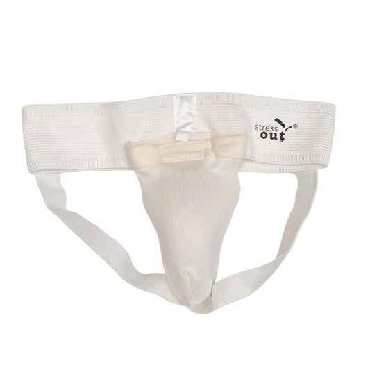 Jockstrap Groin Guard (Coquille De Protection) White