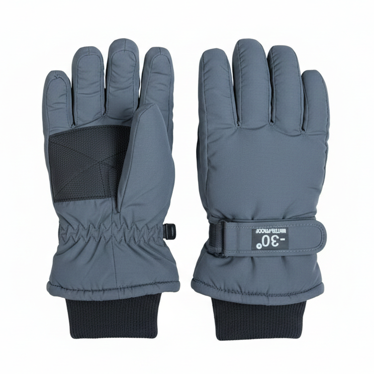 Gloves Small Snow Grey