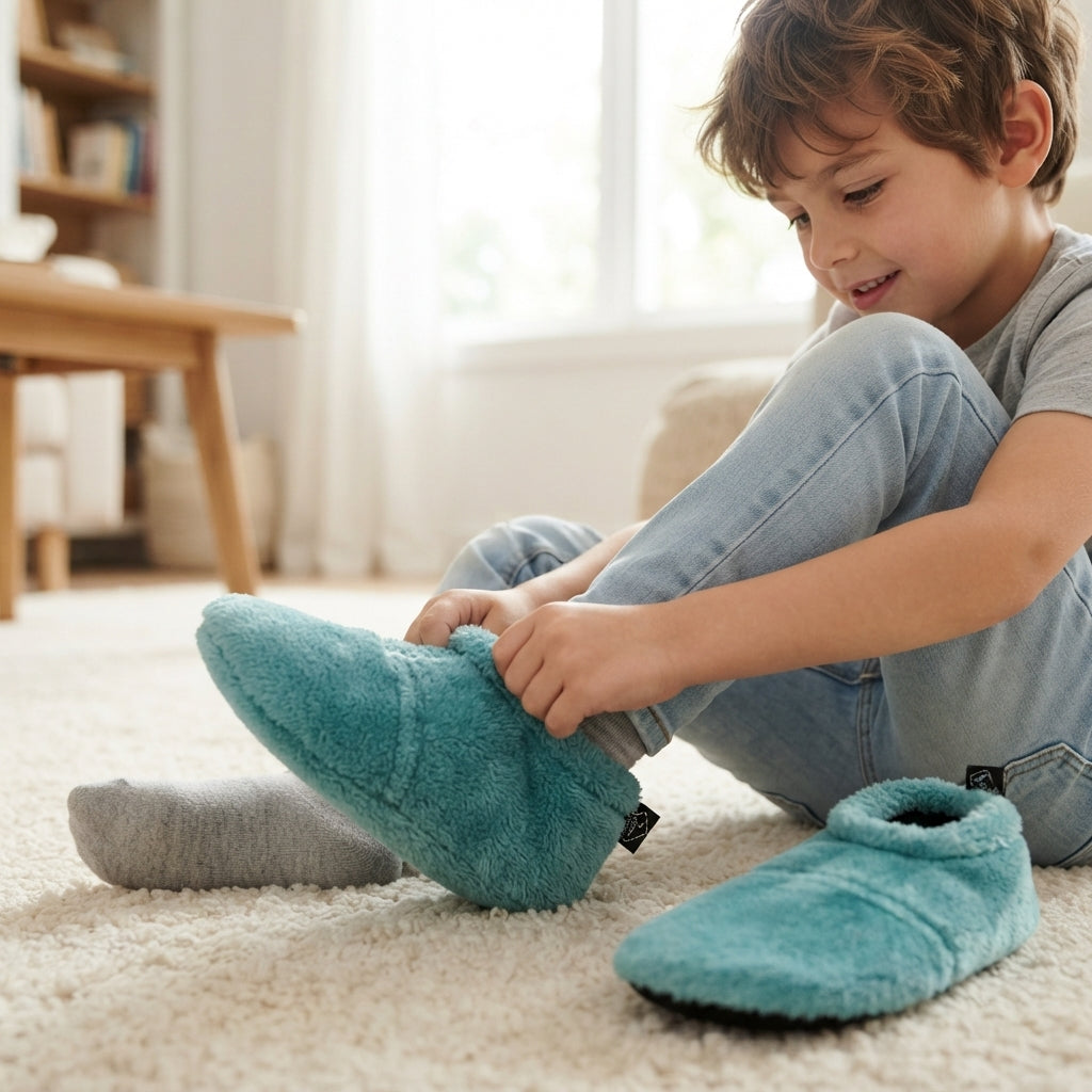 Flexy Slips Furr Aqua