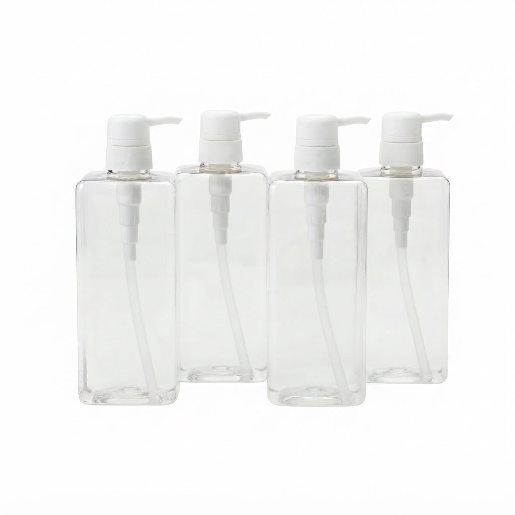 Refillable Pump Bottles – Set of 4 #X00196GJG1