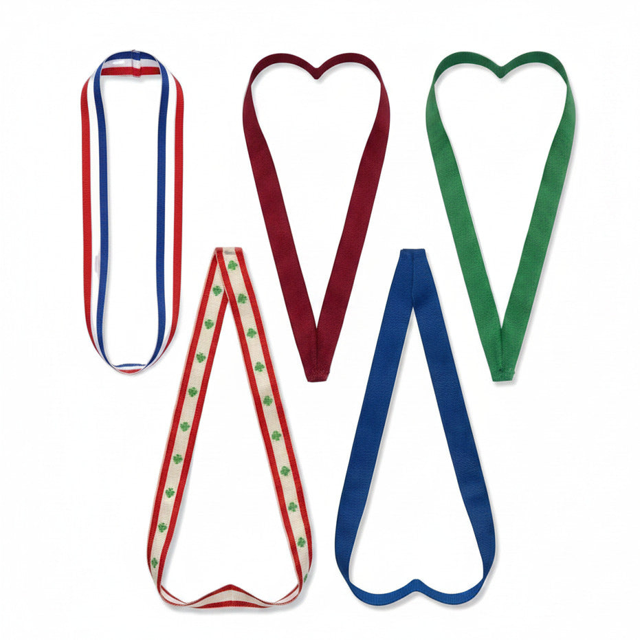 Medal Neck Ribbon Red