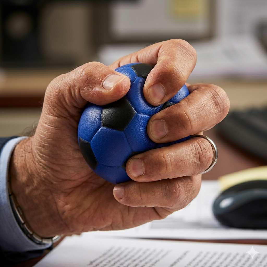 Anti Stress Squeeze Ball Royal Blue