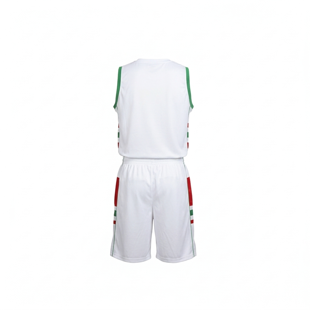 Basketball Uniform Peak LBN1727 White