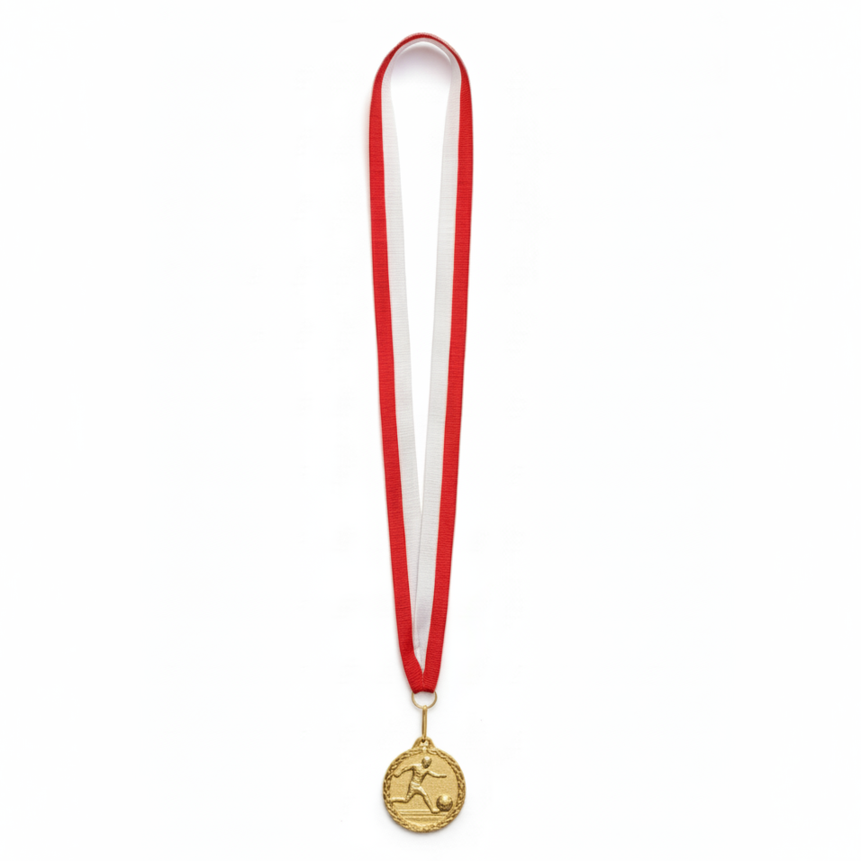 Football Award Medal Gold