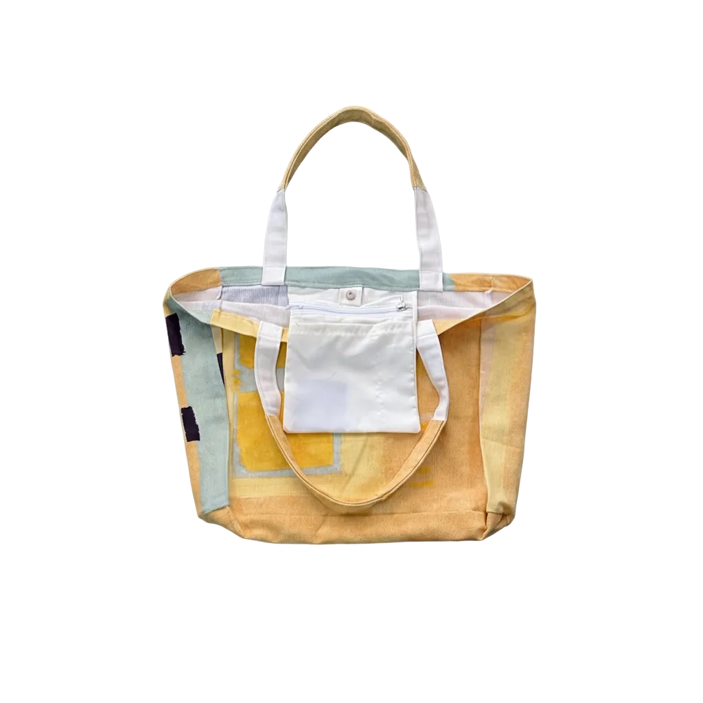 Tote Bag Yellow/Mint