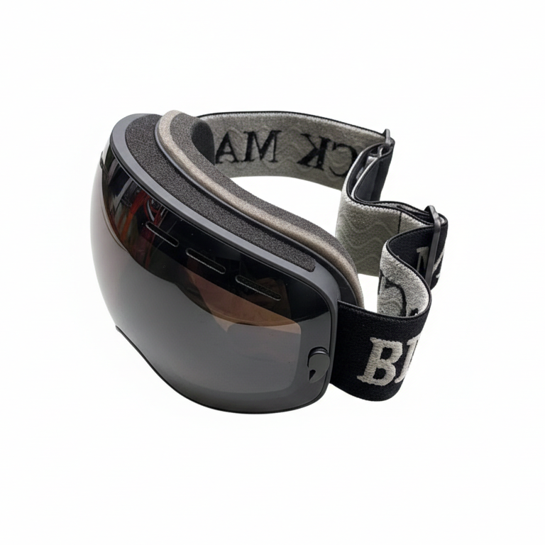 Snow Goggles Black/Black Mirror