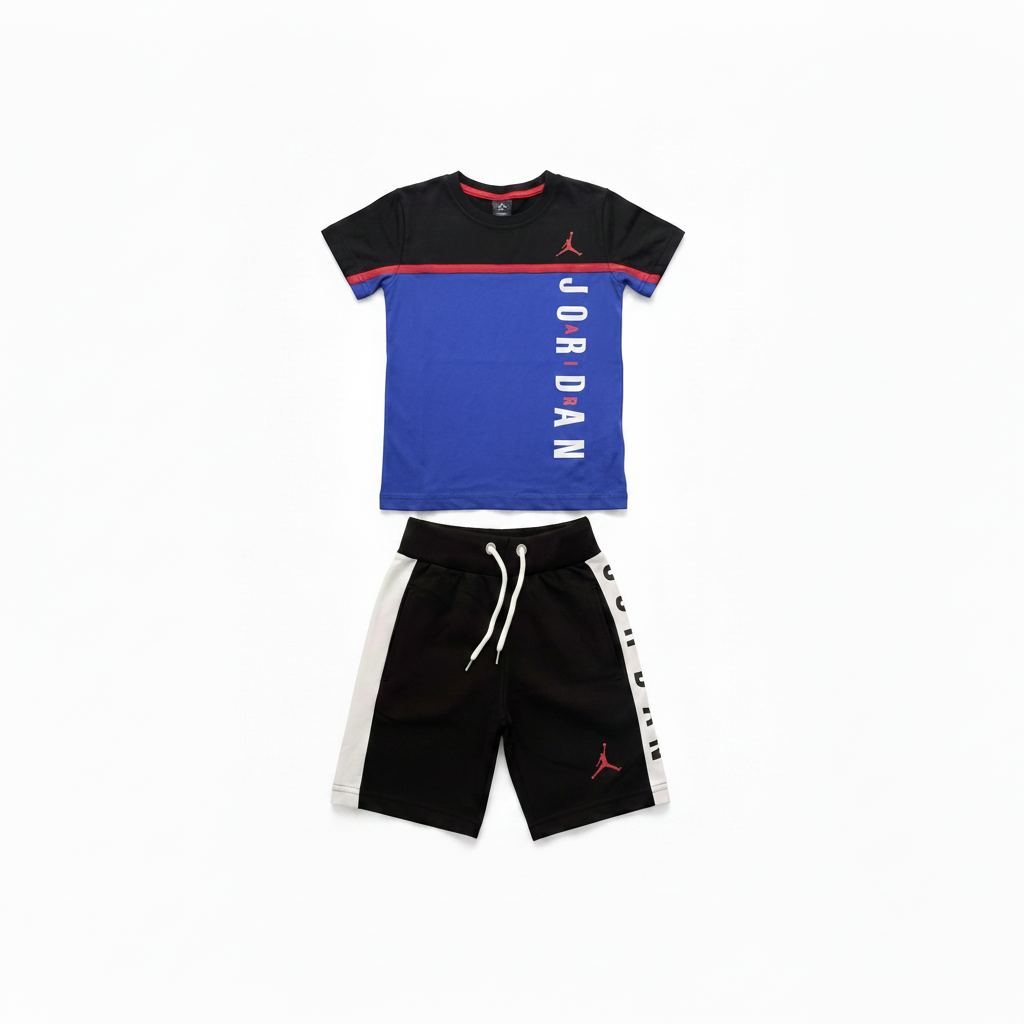 Jordan Kids Set Blue & Black