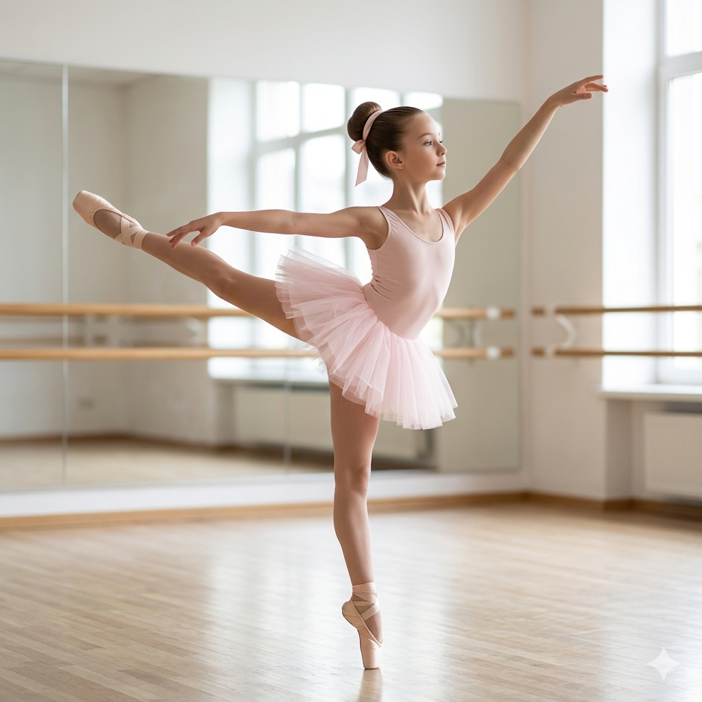 Leotard Tanked (Ballet) with Tutu Pink