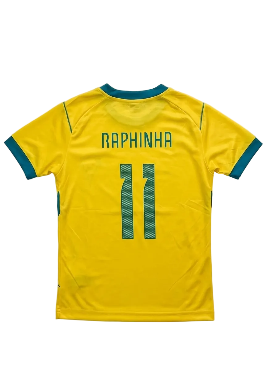 Brazil Football Uniform Kids