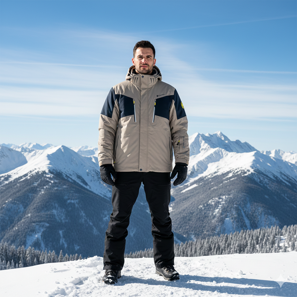 Ski Jacket Beige