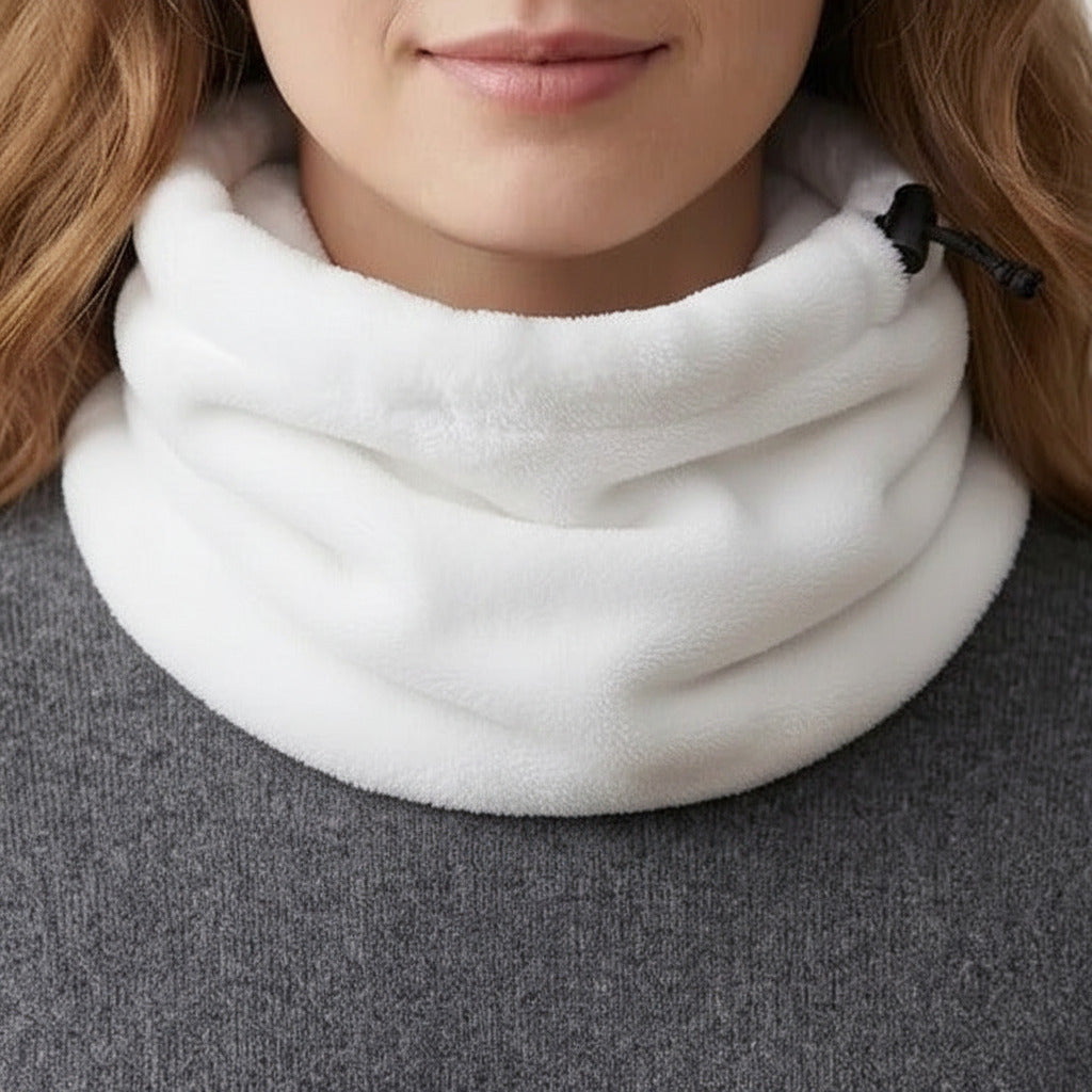 Headgear Adjustable Double-Layer Cotton White