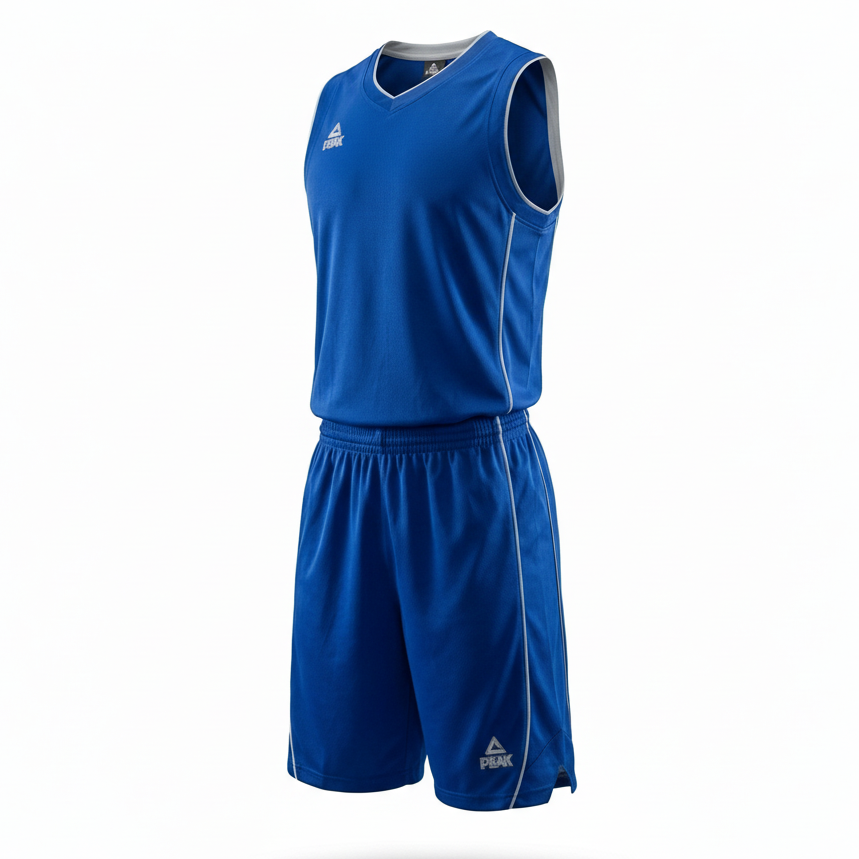 Basketball Uniform Peak F770181 Blue/White