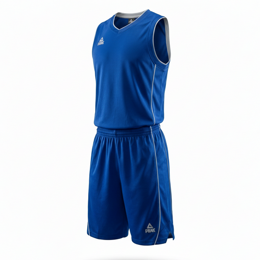Basketball Uniform Peak F770181 Blue/White