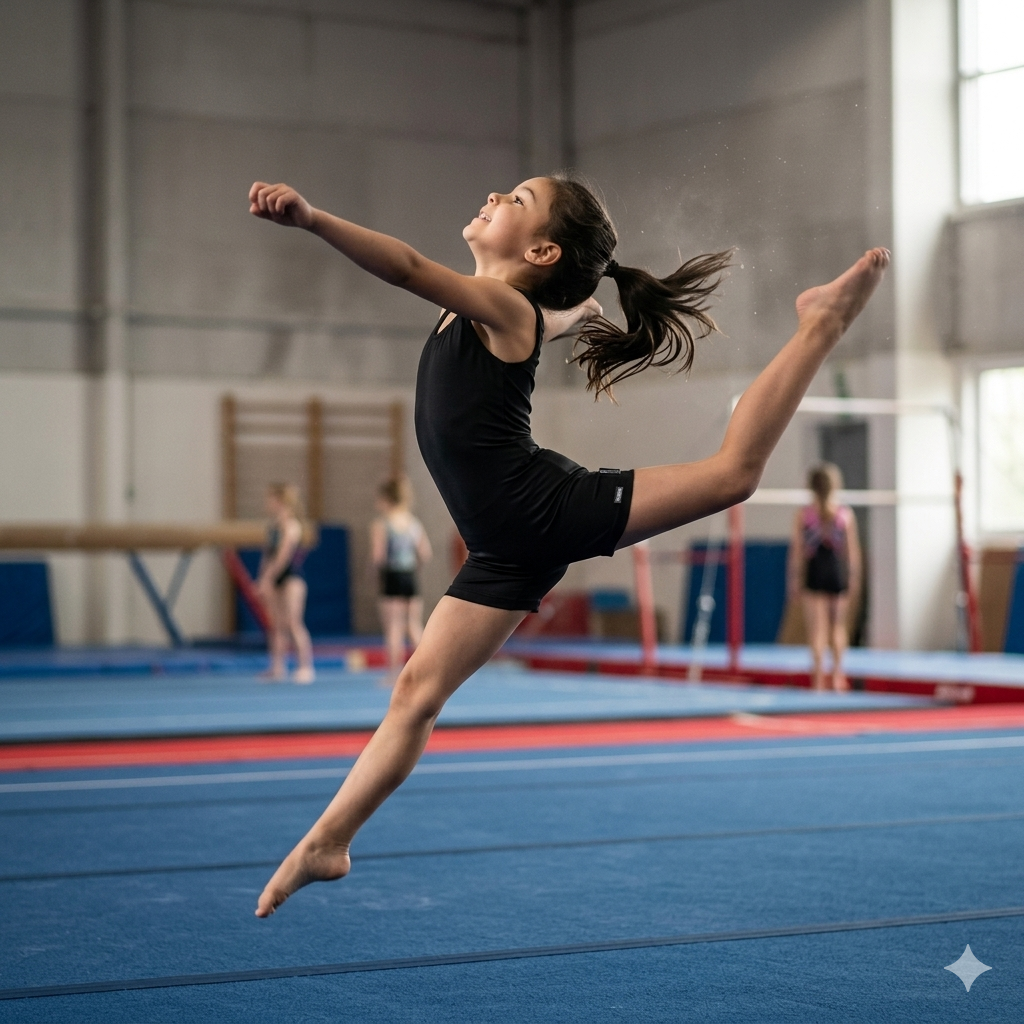 Gymnastic Overall Black
