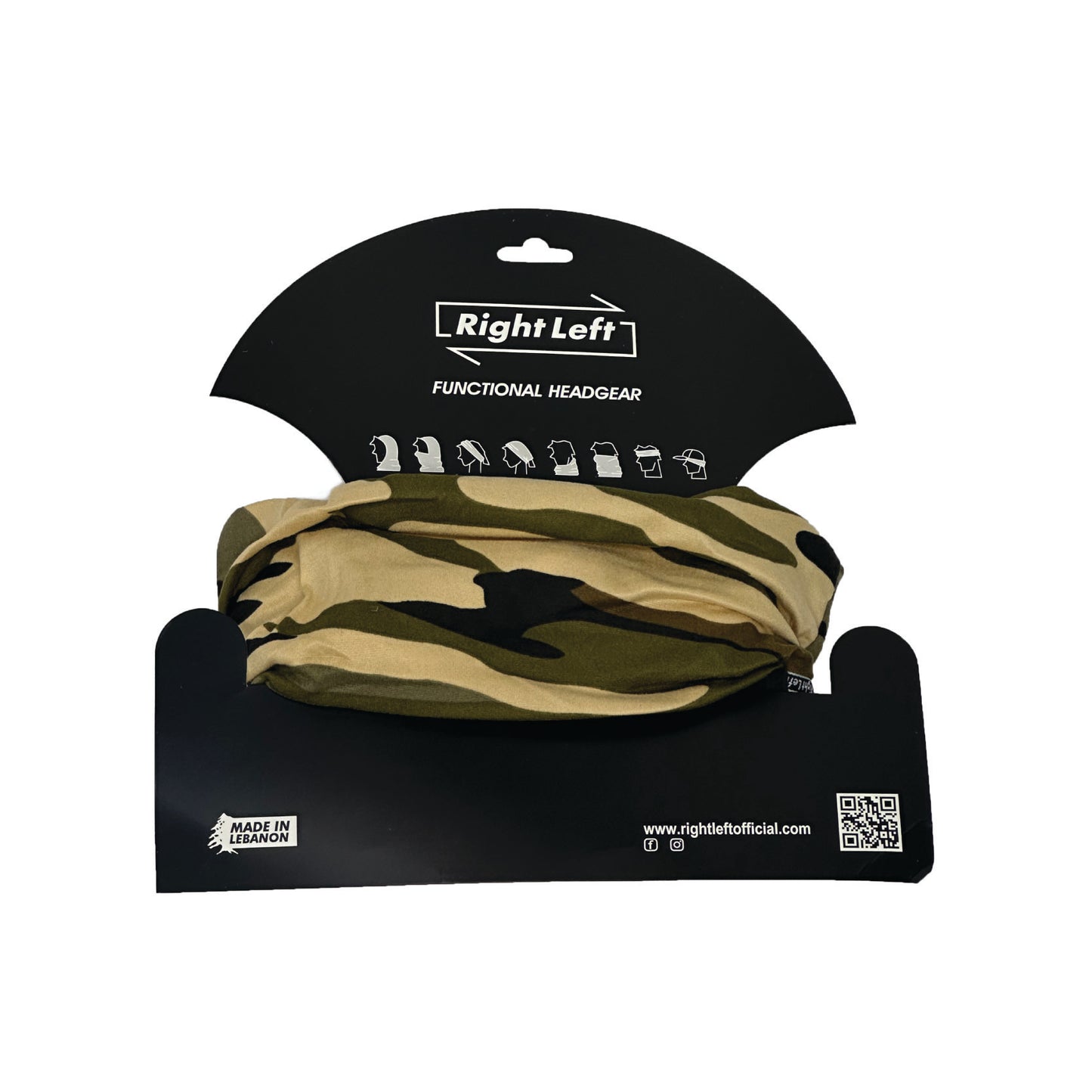 Functional Headgear - Coton Lycra Army Amen Aam