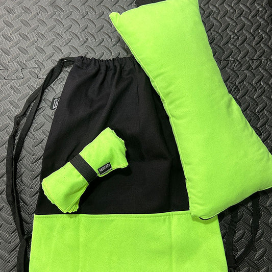 Microfiber Bundle Pillow, Towel & Lace Bag