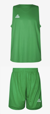 Peak Reversible Basketball Uniform TA16 Green