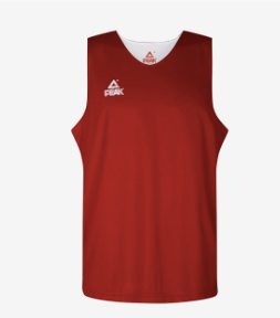 Peak Reversible Basketball Singlets TA16A Red