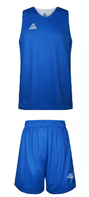Peak Reversible Basketball Uniform TA16 Blue
