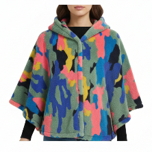 Shalha Fleece Colorful Camouflage