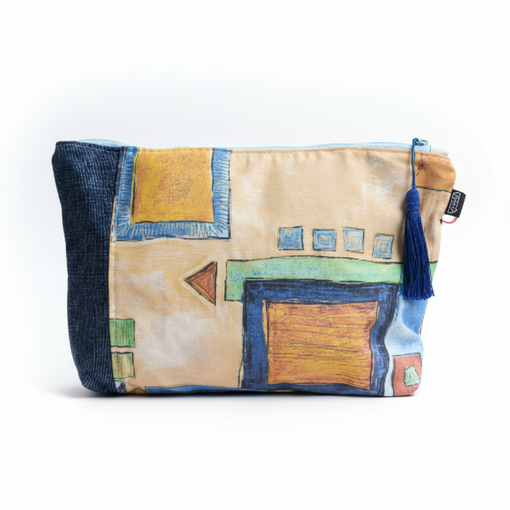 Handbag Blue Jeans Multicolor