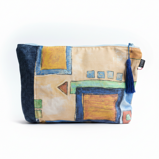 Handbag Blue Jeans Multicolor