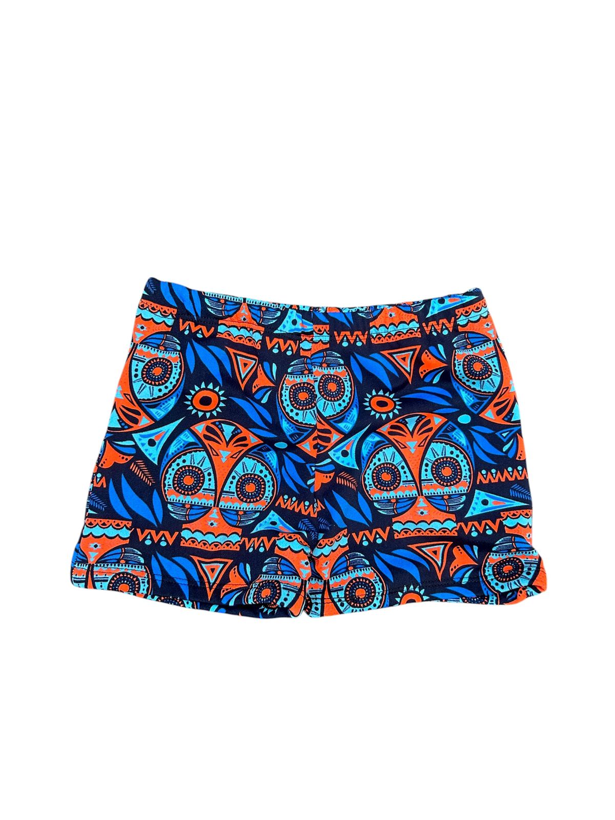 Boys swim short AFR Blue Orange
