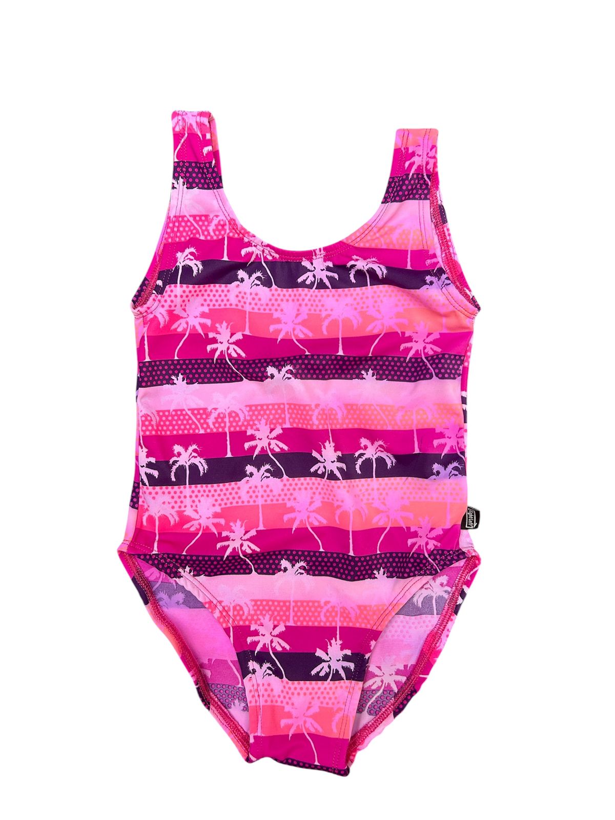 Swimsuit (Maillot) One-Piece - Palm Pink
