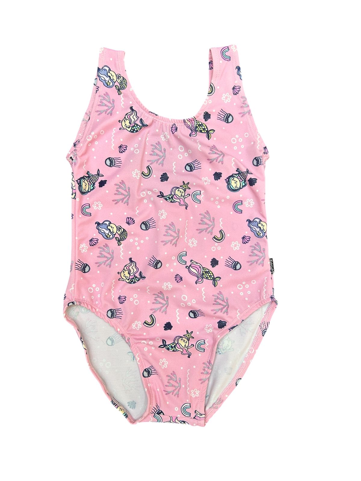 Swimsuit (Maillot) One-Piece - Mermaid Pink