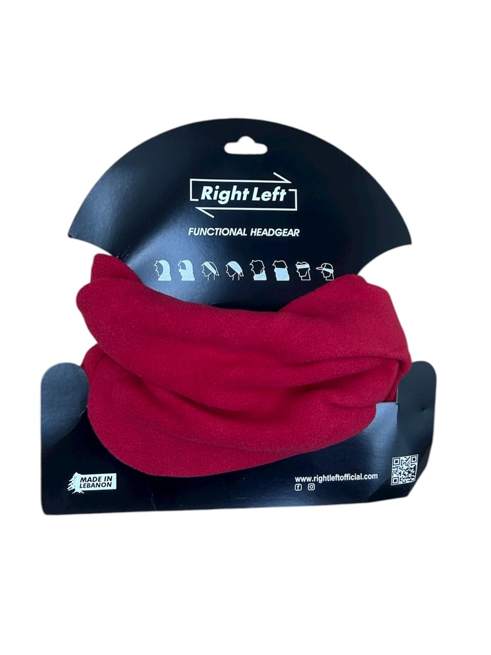 Functional Headgear - Fleece Red