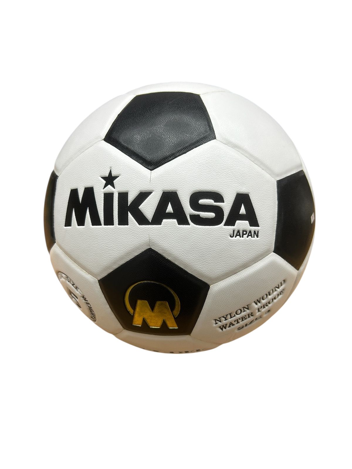 Mikasa Football size 5 Black/White