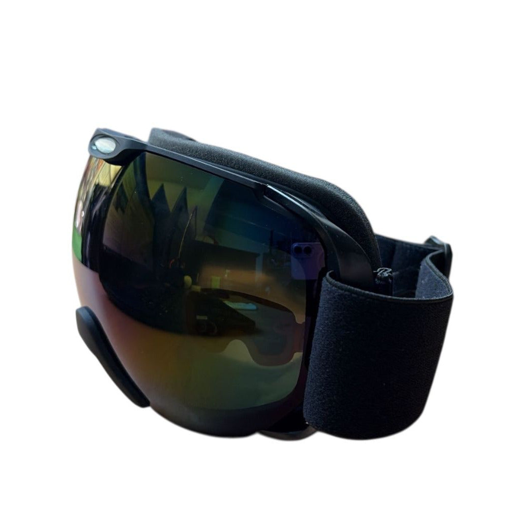 Snow Goggles Black/Black Mirror