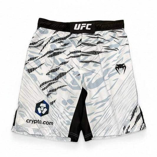 UFC Boxing Shorts White/Black