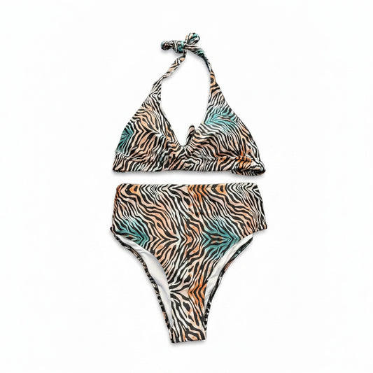Swimsuit (Maillot) Two-Pieces Animal Print