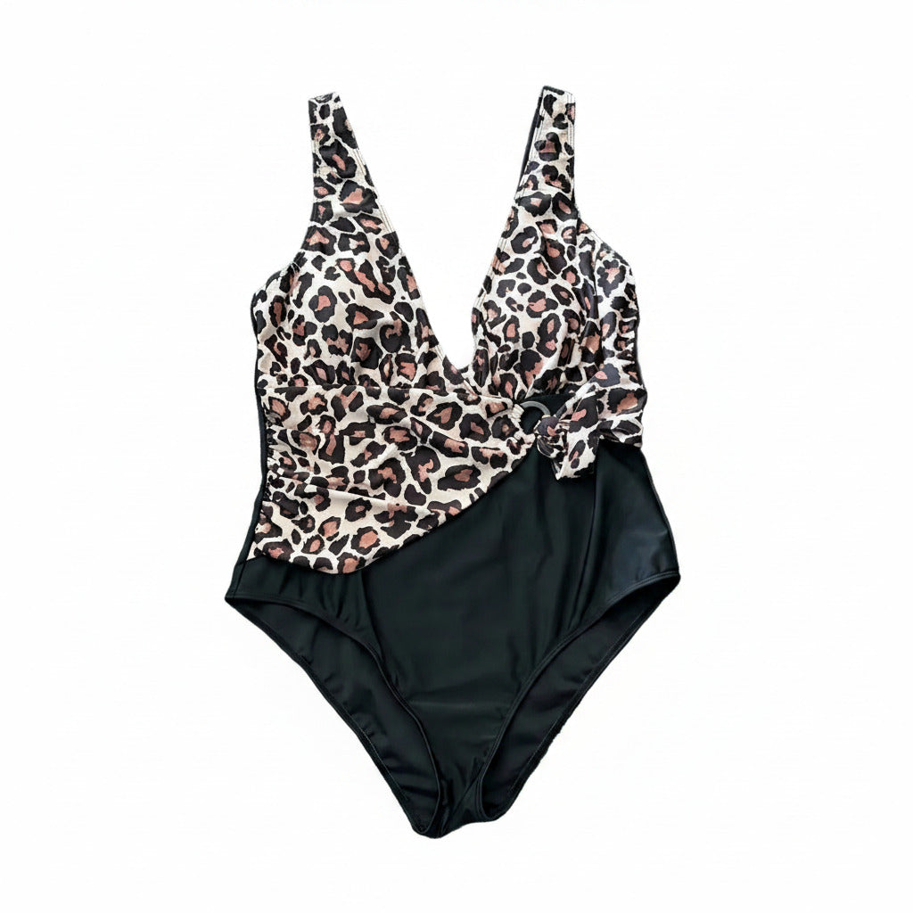 Swimsuit (Maillot) One Piece Leopard Print