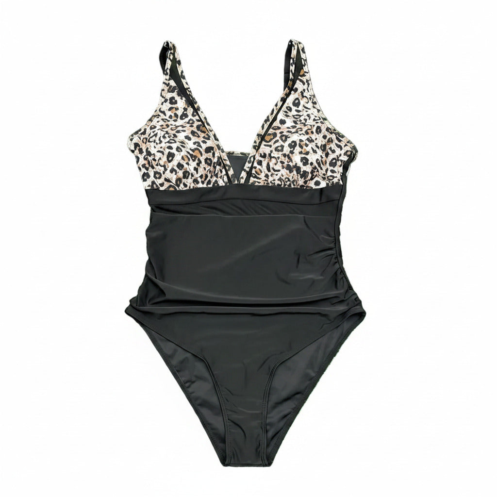 Swimsuit (Maillot) One Piece Leopard Print
