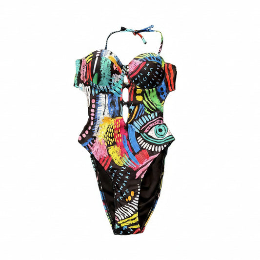 Swimsuit (Maillot) One Piece Multicolor