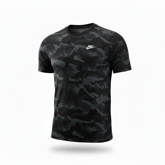 T-Shirt Black/Grey Army #7799