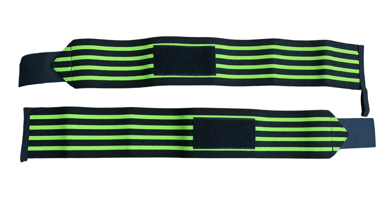 Weightlifting Wrist Wraps Green