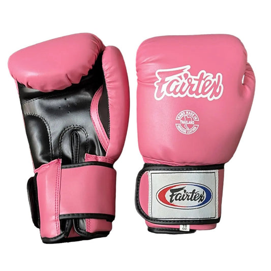 Boxing Gloves Pink/White