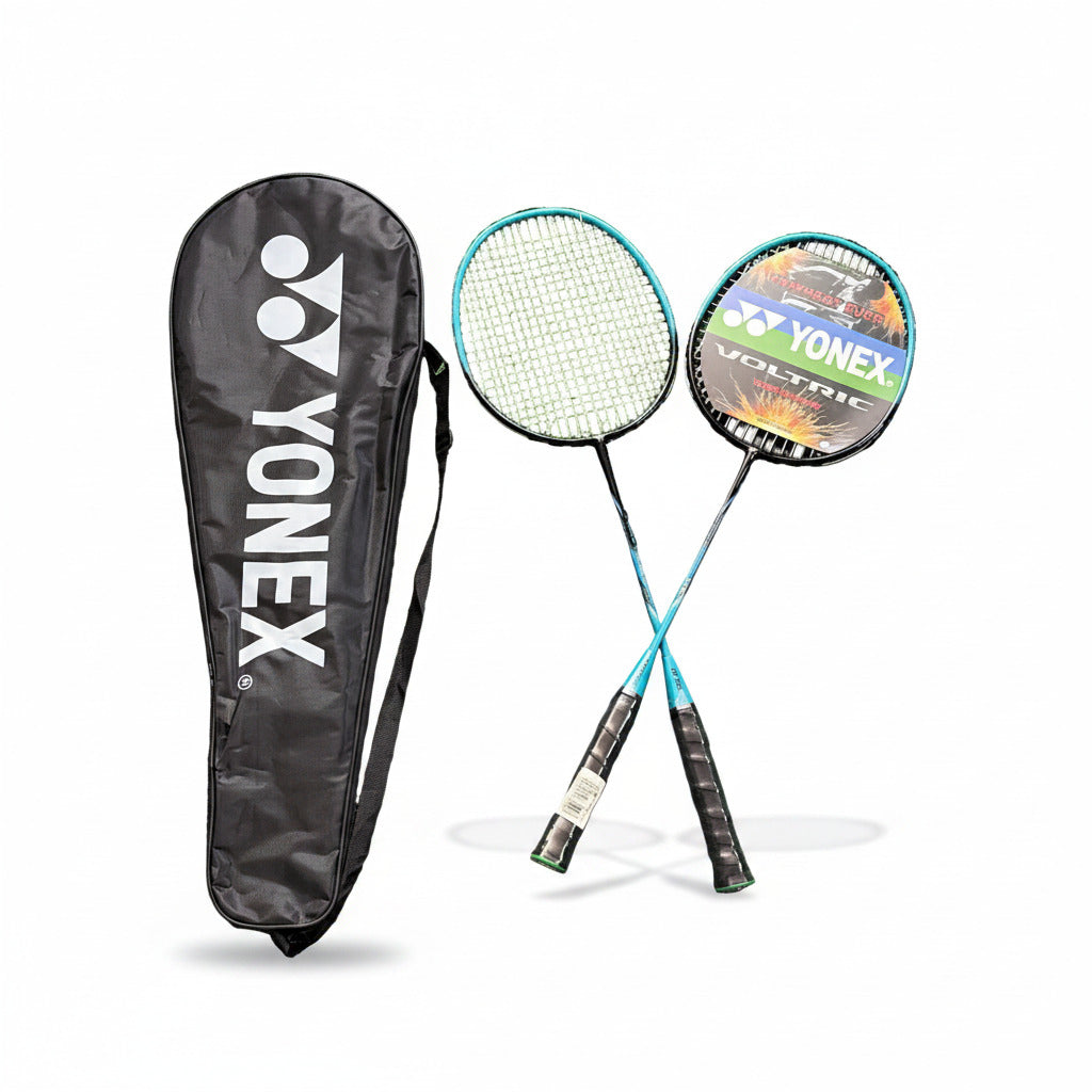 Badminton Racket Black/Green #4UG3
