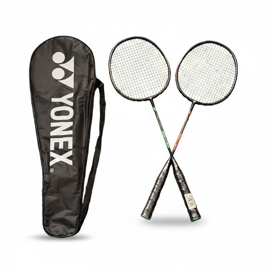 Badminton Racket Black/NeonGreen #4UG3